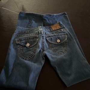 True Religion wide leg cut women’s jeans size 26
